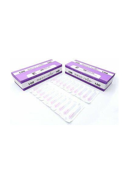 Mezoterapi Iğnesi 32g 1/2" 0.23 X 12mm - 10 Adet