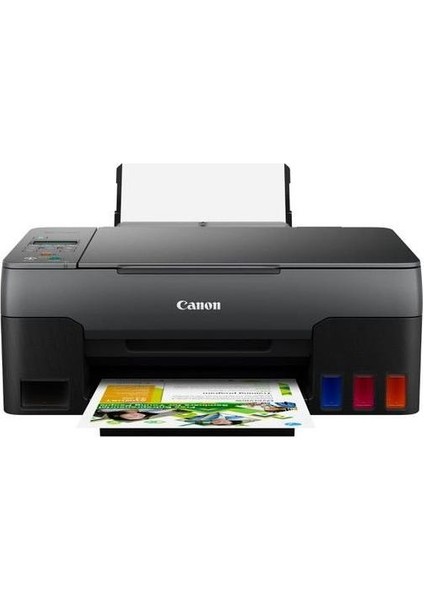 Canon, Megatank Pixma G3420 Wifi Tanklı Yazıcı, Fotokopi Makinesi, Tarayıcı, Çok Fonksiyonlu Yazıcı