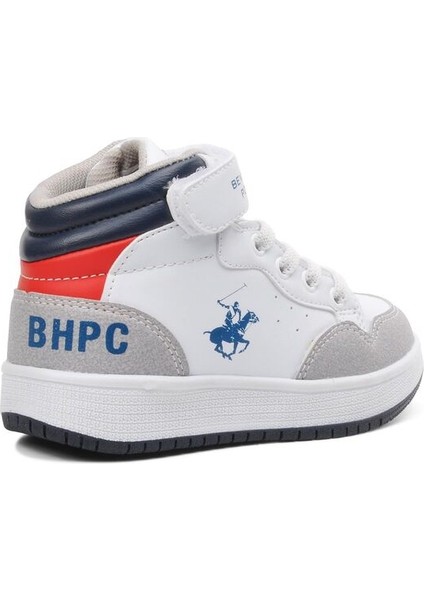 Beyaz Erkek Çocuk Bilek Boy Sneaker