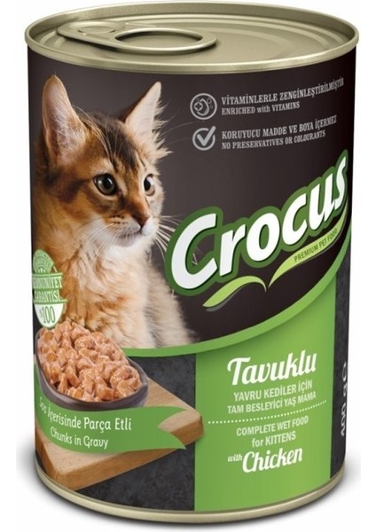 Yav. Kedi Tavuklu Yaş Mama 400G