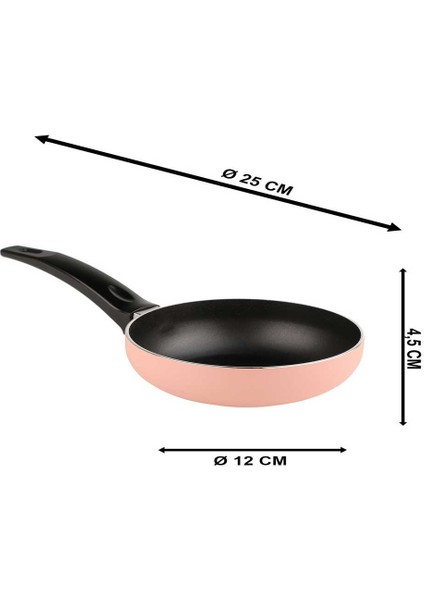 Wok Tava Pembe 12 cm