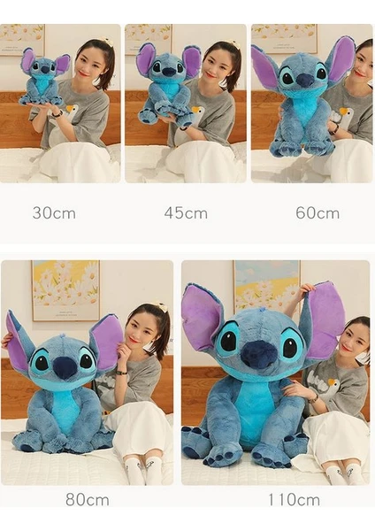 Fantastic Shop 30CM Stitch Peluş Oyuncak  - Mavi  (Yurt Dışından)