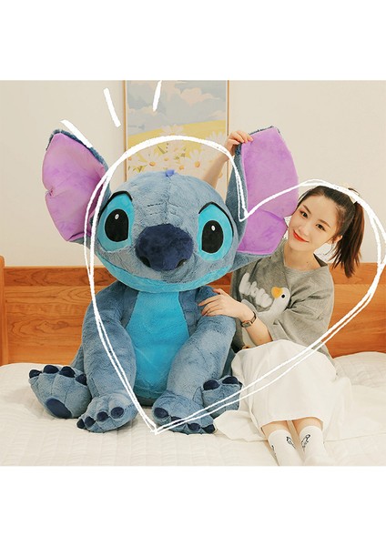 30CM Stitch Peluş Oyuncak - Mavi (Yurt Dışından)