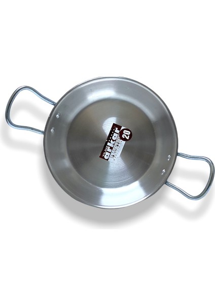 Süper 3'lü Metal Kulp Omlet Tava Seti