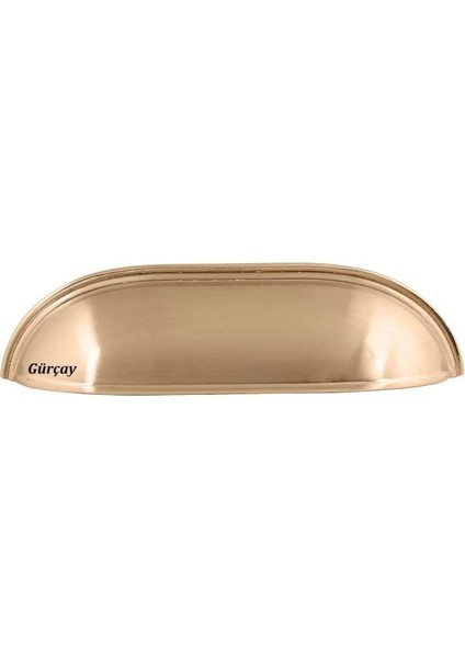 Gürçay Lüks Çanak Kulp Mat Altın 64mm (2 Adet) fiyatları