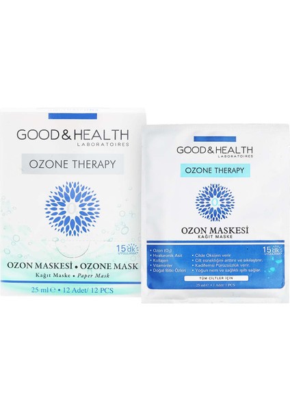 NEMLENDİRİCİ OZON KAĞIT MASKE 25 ML - TEKLİ