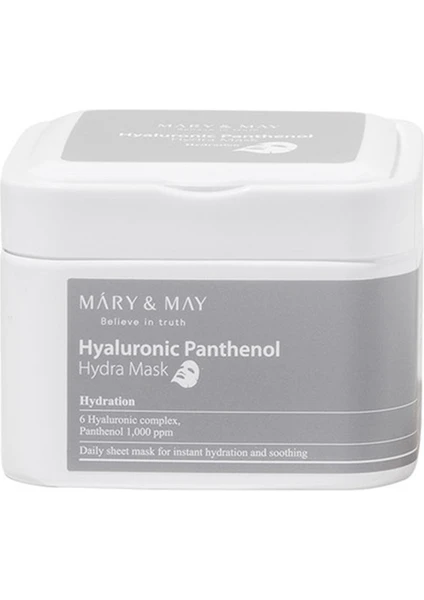 Mary & May Hyaluronic Panthenol Hydra Mask 30 Pcs / 400 gr