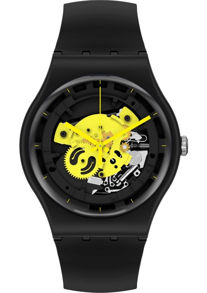 Time To Yellow Big Unisex Kol Saati SO32B111