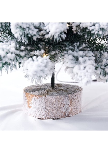 LED Işıklı Yapay Mini Noel Ağacı Seti 60 cm. - Yeşil (Yurt Dışından)