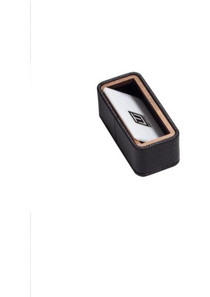 Deri Ahşap Detaylı Kartvizitlik Siyah modelleri