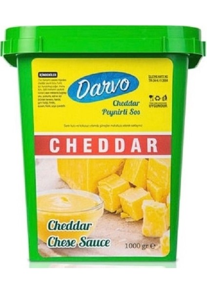 Cheddar Souce (Peynir Sosu Tozu 1 Kg)