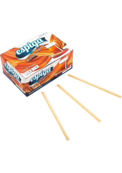 Bambu Tahta Karıştırıcı 500'LÜ Paket