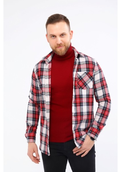 Erkek Regular Oduncu Gömleği, OTOD-2022