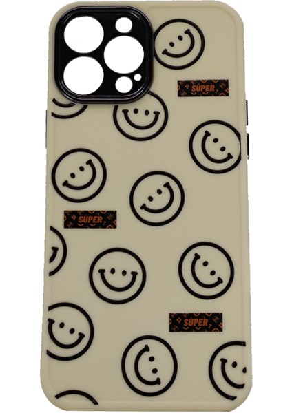 Apple iphone 13 Pro Max Uyumlu Lopard Desen Seri Arka Koruma