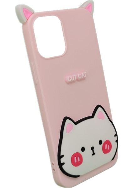 Apple iPhone 12 Pro Uyumlu Cartoon Case Seri Arka Koruma
