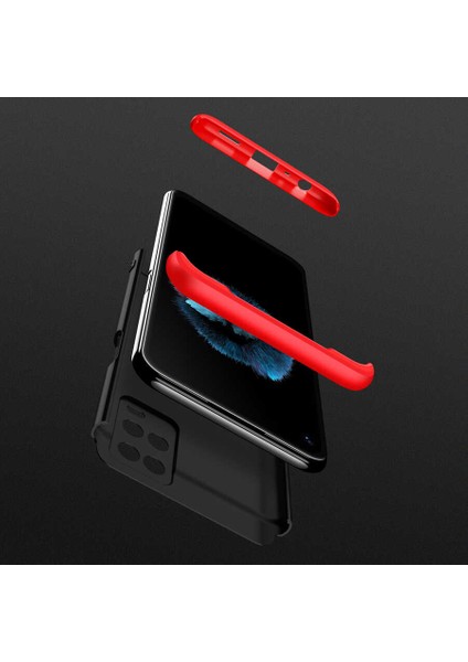 Oppo A54 4g ile Uyumlu Kılıf 3 Parçalı Tam Koruma Dayanıklı Soft Ince Kılıf