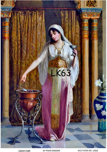 Pirinç Dekopaj Kağıdı LA-LK63