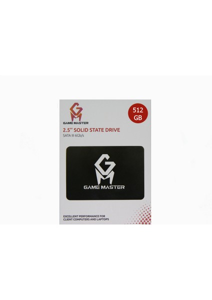 Game Master 512 GB SSD Sata3 550-500 Okuma-Yazma
