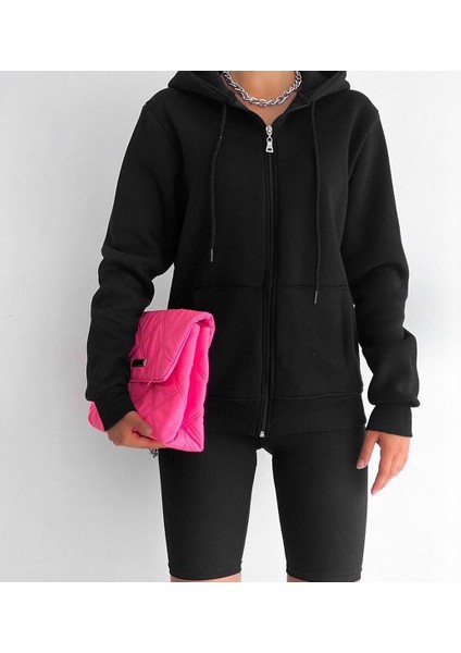 Kapüşonlu Fermuarlı Sweat Hırka modelleri