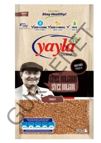 Yayla Gurme Fit Yayla Gurme Siyez Bulgur 500 Gr.