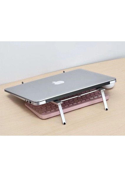 Btl-21 Creative Çelik Kaymaz Detaylı Laptop Stand Stnd