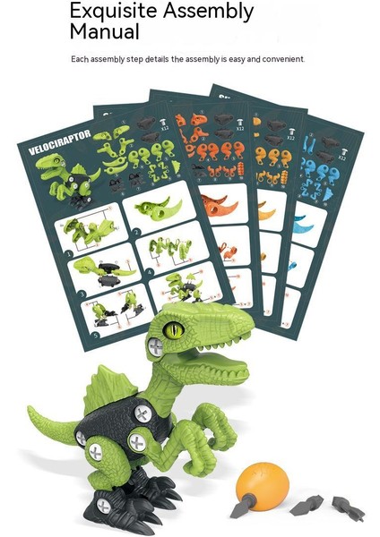 Prodigy Toy Dinosaur Oyuncak Yapım Seti