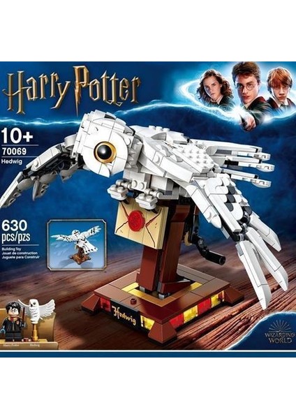 Prodigy Toy Harry Potter Kirpi Baykuş Seti Parçalı Setler（63PARÇA）