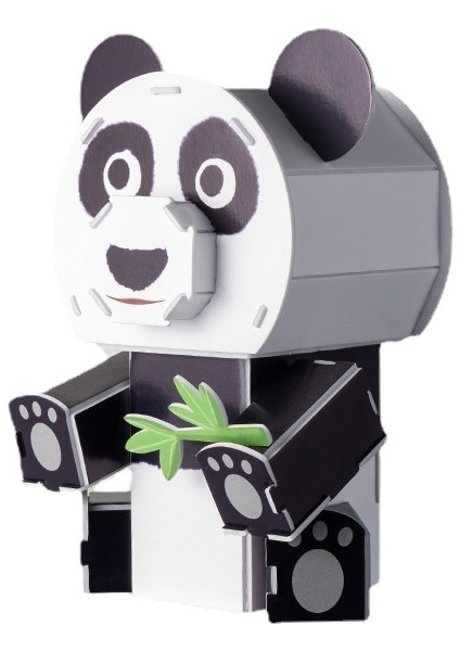 Prodigy Toy Çocuk Oyuncakları Hayvan Resmi-Panda Yapımı