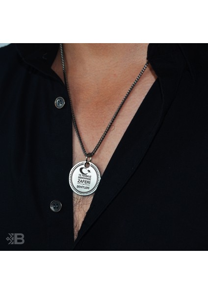 15 Temmuz Çelik Kolye - 1029 modelleri