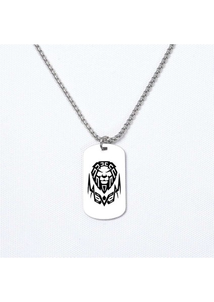 Robo Aslan Asker Kolye, Kişiye Özel Çelik Asker Kolye