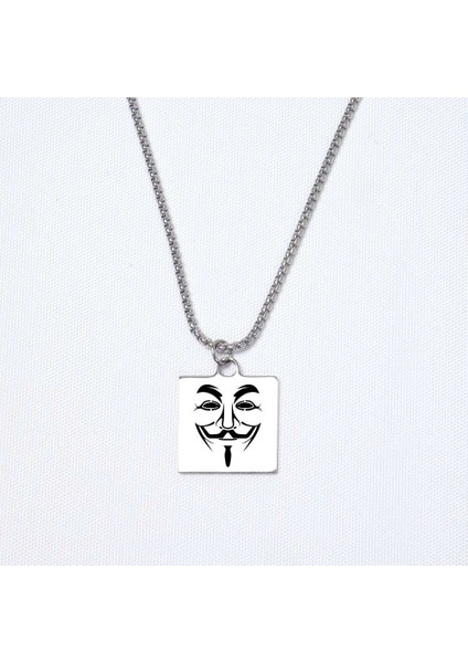 Anonymous Kolye, Kişiye Özel Çelik Asker Kolye