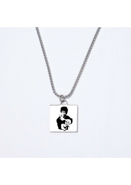 Bruce Lee Kolye, Kişiye Özel Çelik Asker Kolye