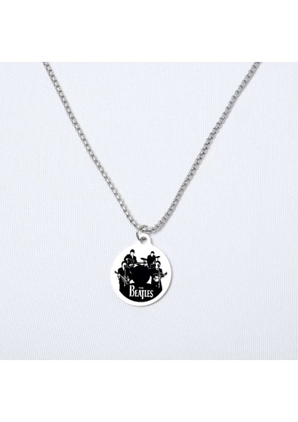 The Beatles Yuvarlak Çelik Kolye