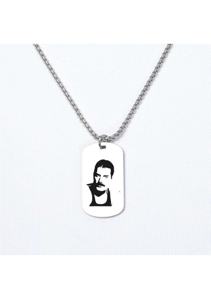 Freddie Mercury Asker Kolye, Kişiye Özel Çelik Asker Kolye