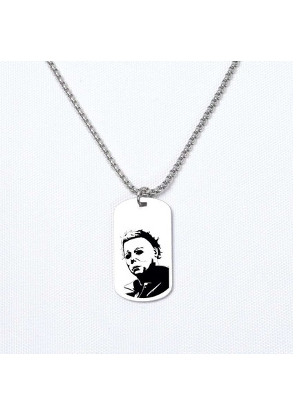 Michael Myers Asker Kolye, Kişiye Özel Çelik Asker Kolye