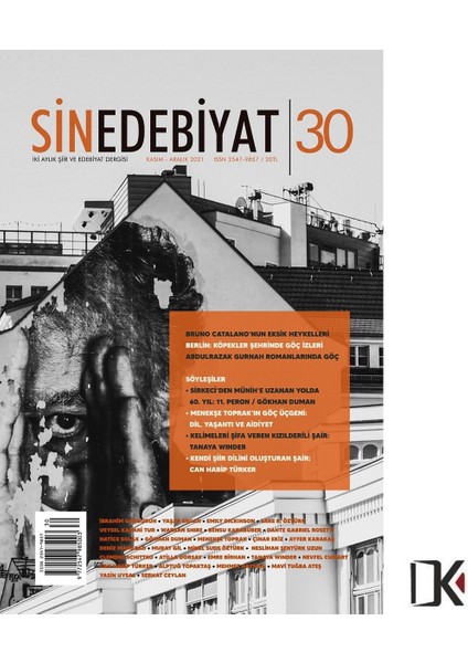 Sin Edebiyat 30. Sayı Kasım-Aralık 2021