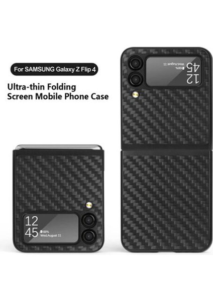 Samsung Galaxy Z Flip 4 Telefon Kılıfı - Siyah (Yurt Dışından) fırsatları