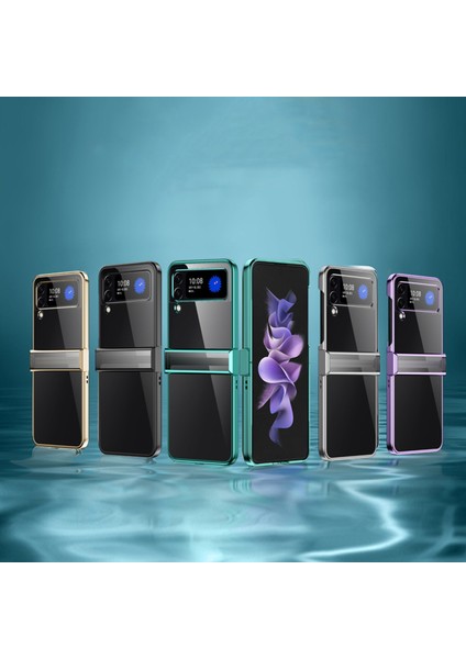 Samsung Galaxy Z Flip 4 Telefon Kılıfı - Mor (Yurt Dışından) modelleri
