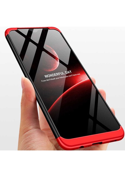 Samsung Galaxy M12 ile Uyumlu Kılıf 3 Parçalı Tam Koruma Dayanıklı Soft Ince Kılıf