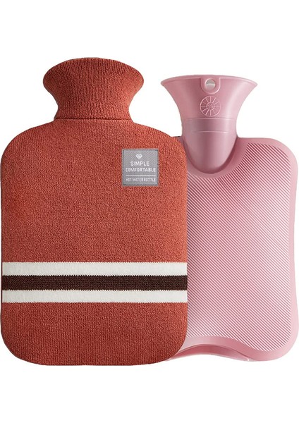 Sıcak Su Şişesi Göbek Isıtıcısı Sıcak Su Şişesi El Isıtıcısı Çantası (Yurt Dışından)