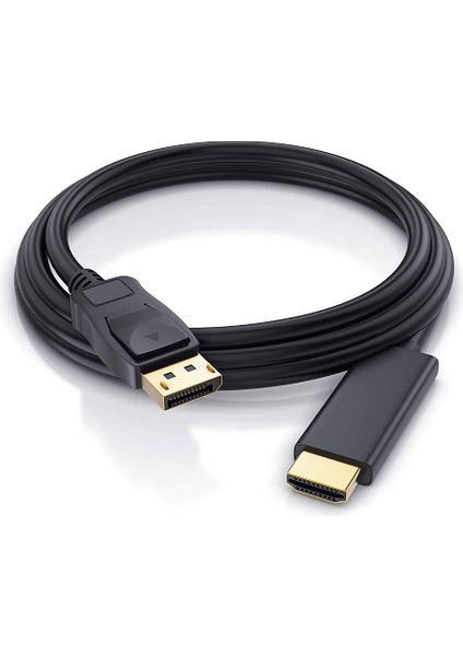 Displayport To HDMI Dönüştürücü Kablo - 1.8 Metre