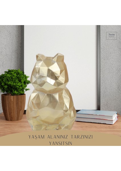 Dekoratif Sincap Biblo Heykel El Yapımı Sevimli Hediyelik Süs Eşyası Poly Model Tasarım Ürünü modelleri