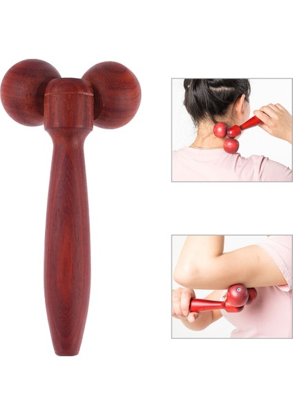 Wenge Masif Ahşap Manuel Roller Masajı Kırmızı (Yurt Dışından) fiyatları