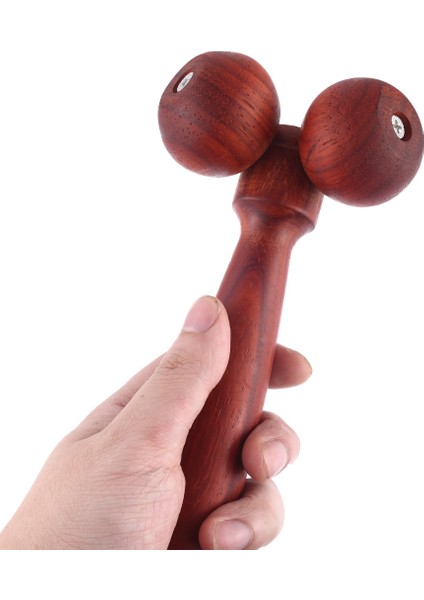 Wenge Masif Ahşap Manuel Roller Masajı Kırmızı (Yurt Dışından) modelleri