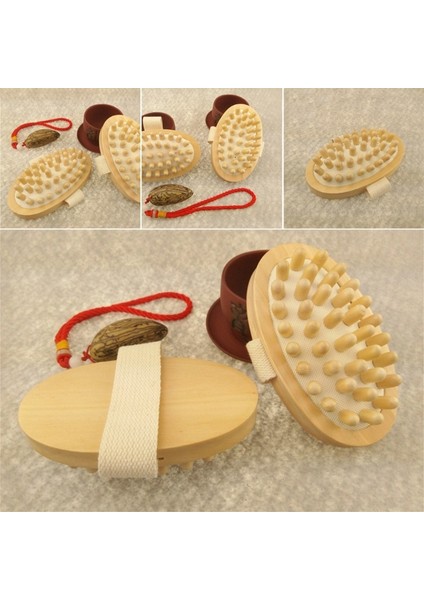 5 Adet Yatıştırıcı Gövde Masaj Fırçası Ahşap Balon Yastık Masajı (Yurt Dışından) modelleri
