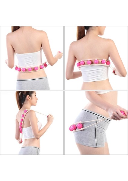 Bel ve Arka Masaj Boncuk Halkası Pembe (Yurt Dışından) fırsatları