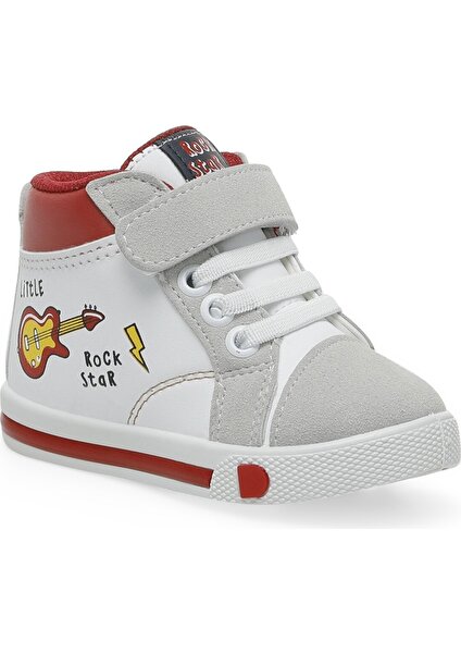 522034.B2PR Beyaz Erkek Çocuk High Sneaker