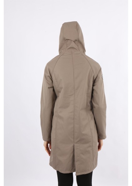 Kapüşonlu Fermuarlı Cepli Double Face Trend Mont Parka modelleri