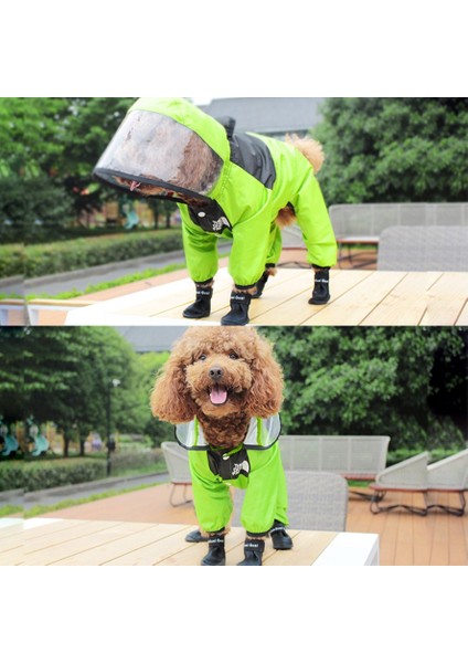Pet Köpek Tek Parça Yağmurluk Su Geçirmez Köpek Ceketi Evcil Hayvan Ceketi (Yurt Dışından) fırsatları