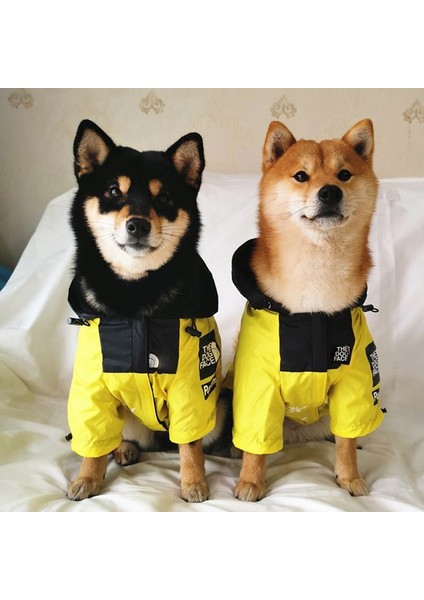 Küçük ve Orta Boy Köpekler İçin Suya Dayanıklı Yansıtıcı Yağmurluk (Yurt Dışından) indirimleri